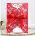 Purple Invitation Card Wedding Decoration Laser Cut Paper Wholesale